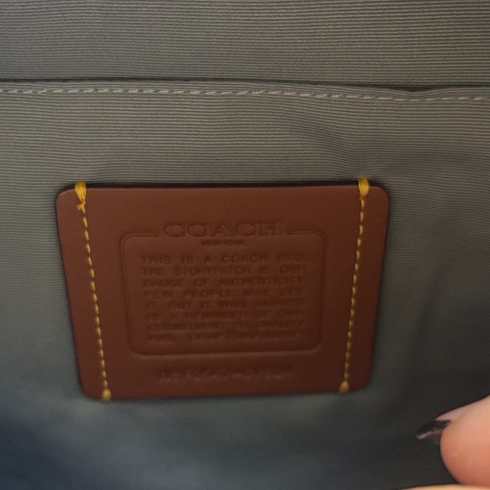 Coach Black and White Crossbody Bag - Picture 10 of 12